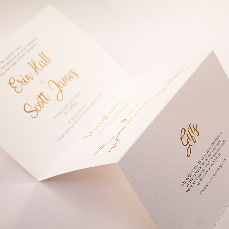 The Wedding Stationery Co Bespoke wedding stationery